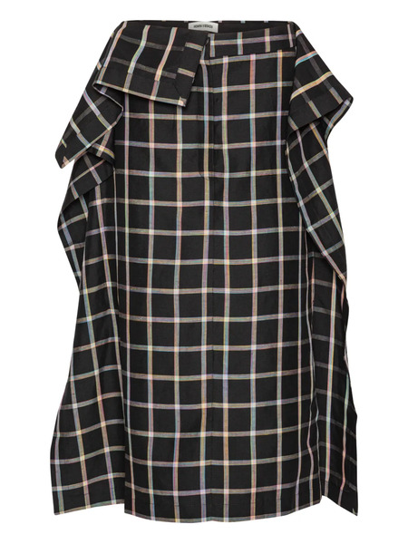  Henrik Vibskov Check Skirt - Black 