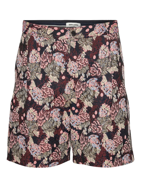  Henrik Vibskov Floral Patterned Shorts - Blue 