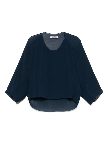 Henrik Vibskov Index Plisse Blouse - Blue 