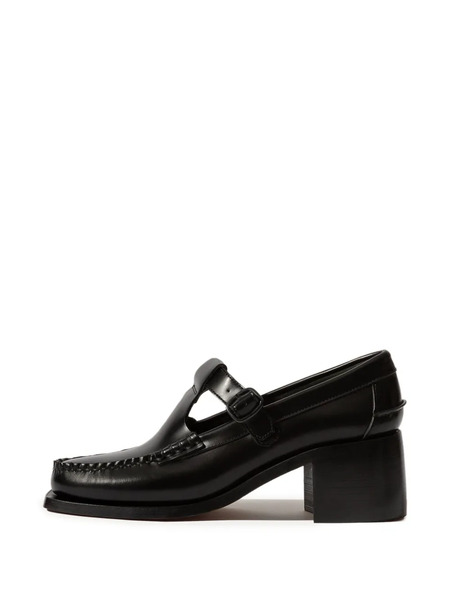  Hereu Alber T-bar Loafers - Black 