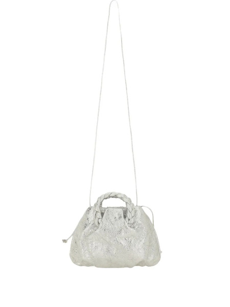  Hereu Braided Handle Tote Bag - Silver 