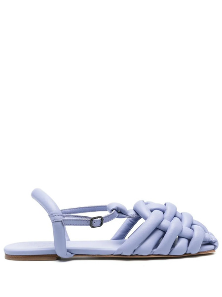  Hereu Cabersa Leather Sandals - Purple 