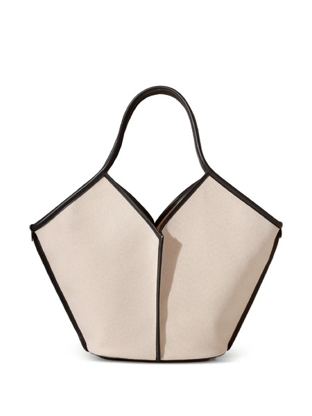  Hereu Callela Cotton Shoulder Bag - Neutrals 