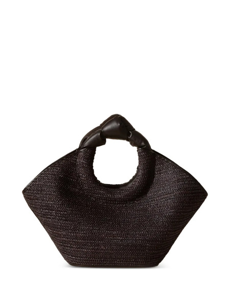  Hereu Castell Raffia Tote Bag - Brown 