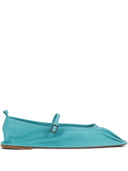  Hereu Dansa Mary Jane Ballet Flats - Blue 
