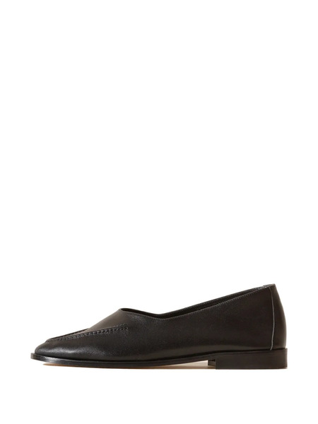  Hereu Juliol W Leather Loafers - Black 