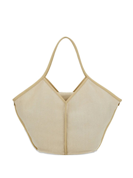  Hereu Leather-trim Tote Bag - Neutrals 