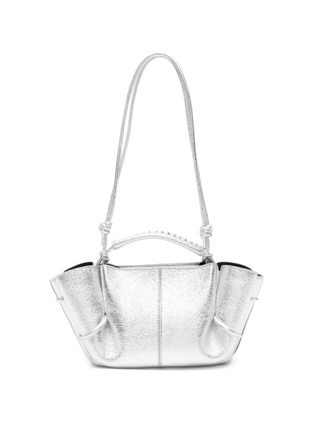  Hereu Mini Arta Knotted-handle Shoulder Bag - Silver 