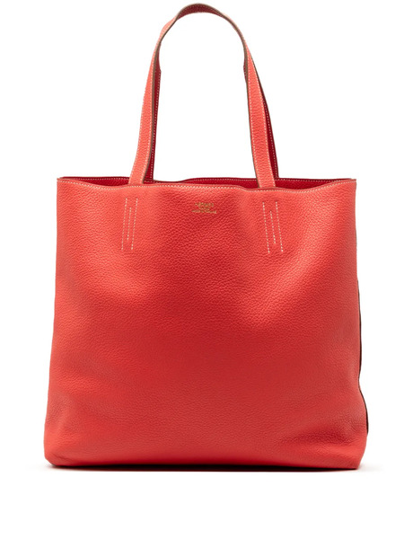 Hermès Pre-owned 2010-2025 Clemence Double Sens 36 Tote Bag - Red 