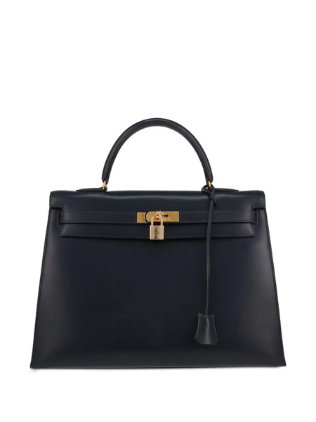  Hermès Pre-owned Kelly 35 Handbag - Blue 