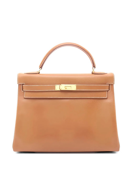  Hermès Pre-owned 1995 32 Kelly Top-handle Leather Tote Bag - Neutrals 
