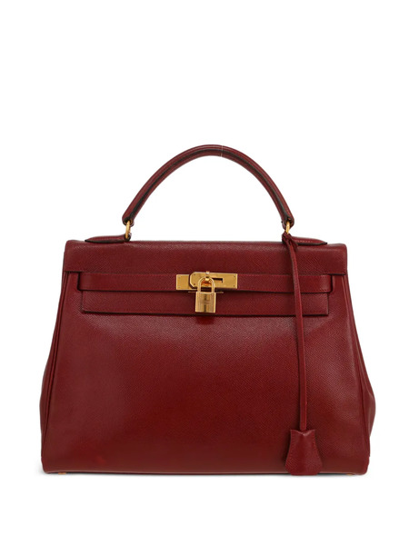  Hermès Pre-owned 1995 Kelly 32 Tote Bag - Red 