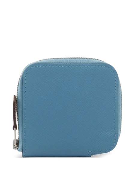  Hermès Pre-owned 2019 Mini Azap Epsom-leather Coin Purse - Blue 