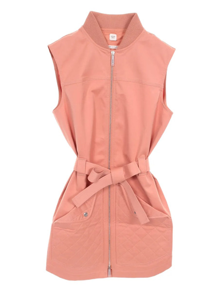  Hermès Pre-owned 2020s Quilted Mini Dress - Pink 