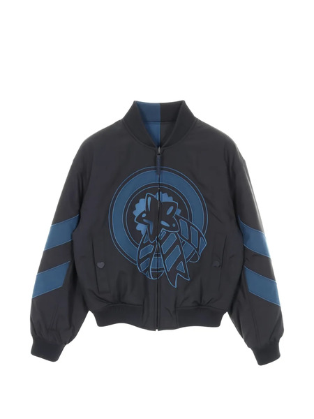  Hermès Pre-owned 2020s Reversible Bomber Jacket - Black 