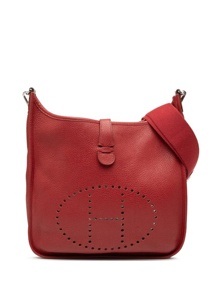  Hermès Pre-owned 2012 Togo Evelyne Iii 33 Crossbody Bag - Red 