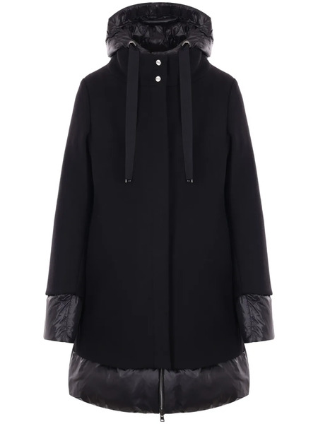  Herno A-line Lightweight Coat - Black 
