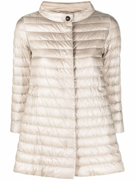  Herno Button-up Padded Jacket - Neutrals 