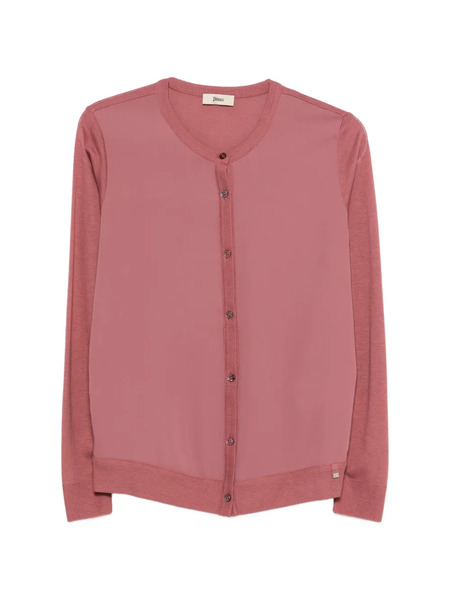  Herno Buttoned Cardigan - Pink 