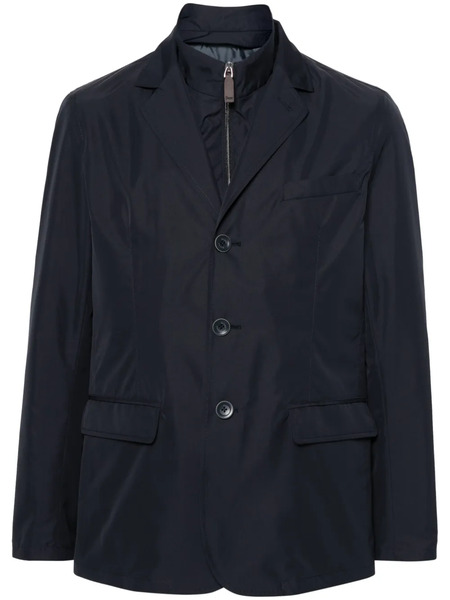  Herno Byron Layered Single-breasted Blazer - Blue 