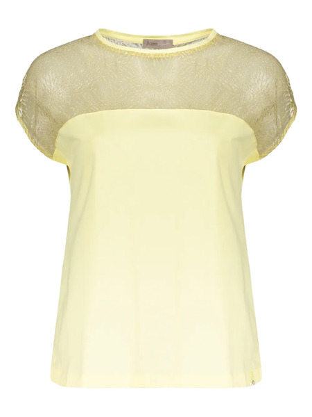  Herno Crew-neck Top - Yellow 