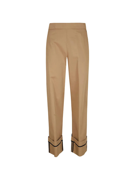  Herno Cuffed-hem Trousers - Brown 