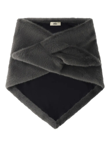  Herno Faux-fur Scarf - Grey 