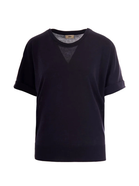  Herno Fine-knit T-shirt - Blue 