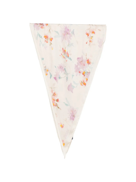  Herno Floral-print Scarf - Neutrals 