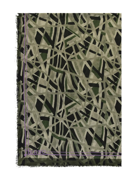  Herno Geometric-print Scarf - Green 