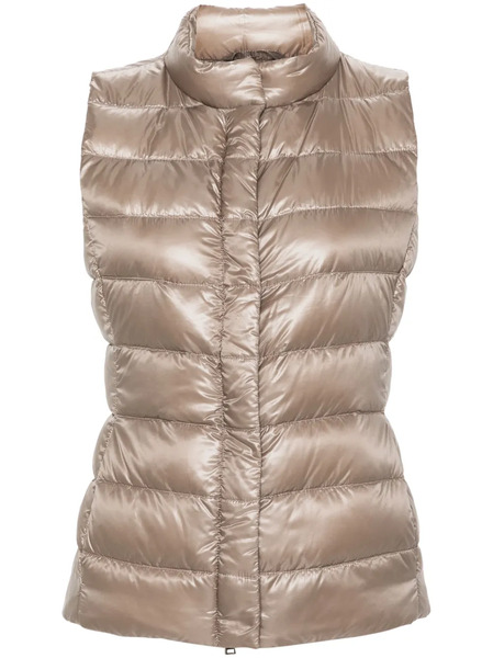  Herno Giulia Gilet - Brown 