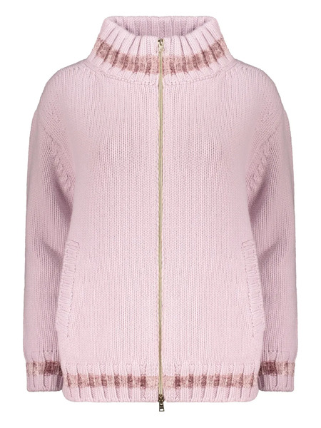  Herno High-neck Ribbed Cardigan - 4025 