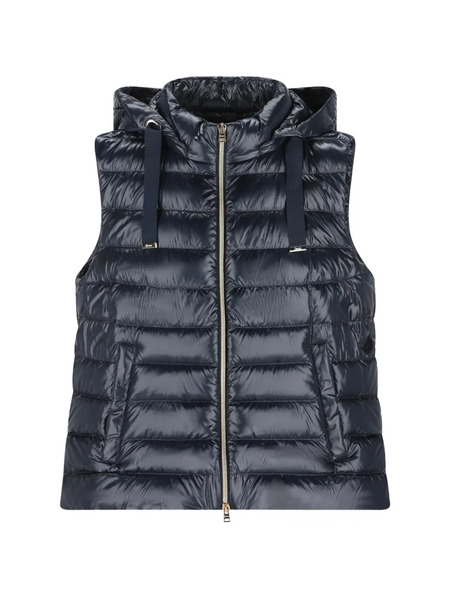  Herno Hooded Quilted Jacket - Blue 