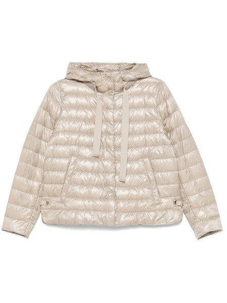  Herno Hooded Quilted Jacket - Neutrals 