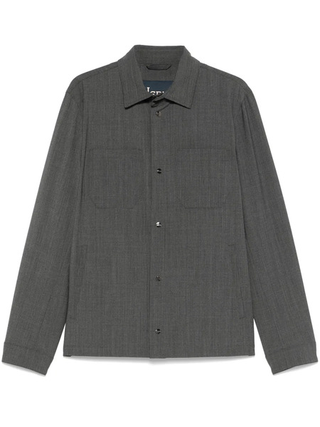 Herno Interlock-weave Shirt Jacket - Grey 