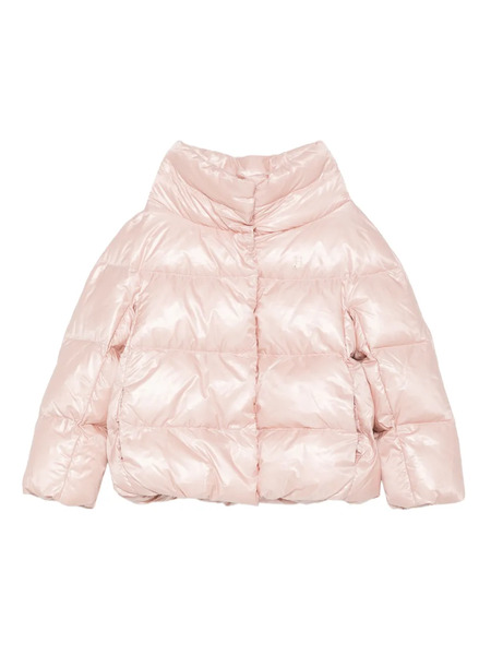  Herno Kids High-neck Quilted Jacket - Pink 