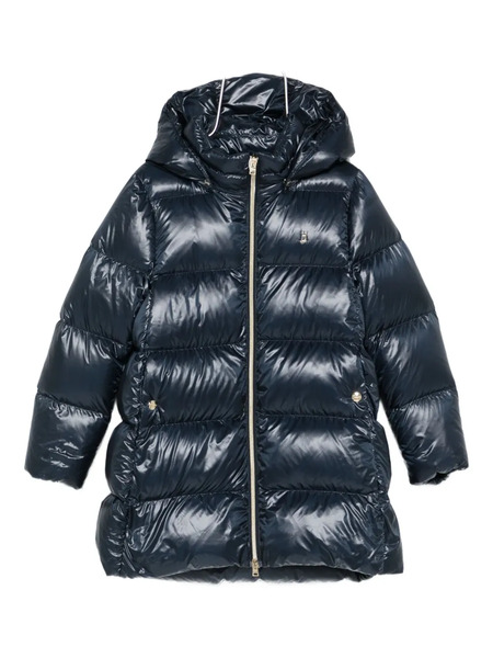  Herno Kids Hooded Padded Coat - Blue 