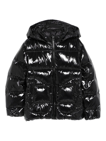  Herno Kids Hooded Padded Jacket - Black 