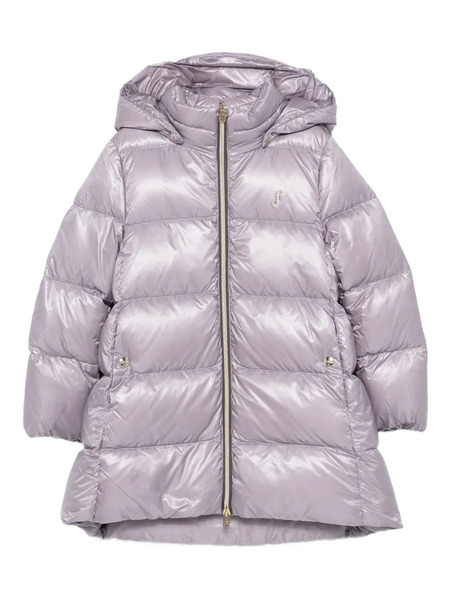  Herno Kids Hooded Puffer Jacket - Grey 