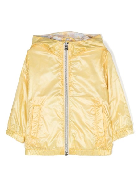  Herno Kids Hooded Rain Jacket - Yellow 