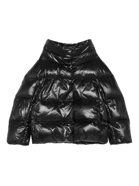  Herno Kids Quilted High-neck Jacket - Black 