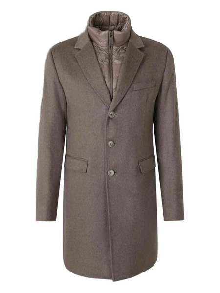  Herno Layered Coat - Neutrals 