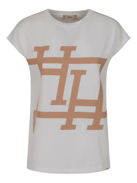  Herno Logo-print T-shirt - Grey 