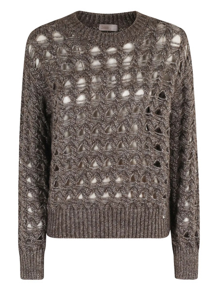  Herno Open-knit Sweater - Brown 