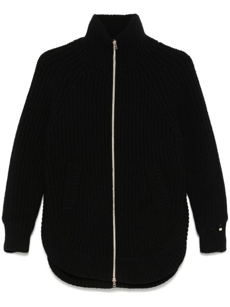  Herno Panelled-design High-neck Jacket - Black 