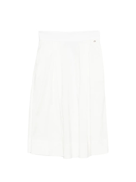  Herno Pleated Midi Skirt - White 