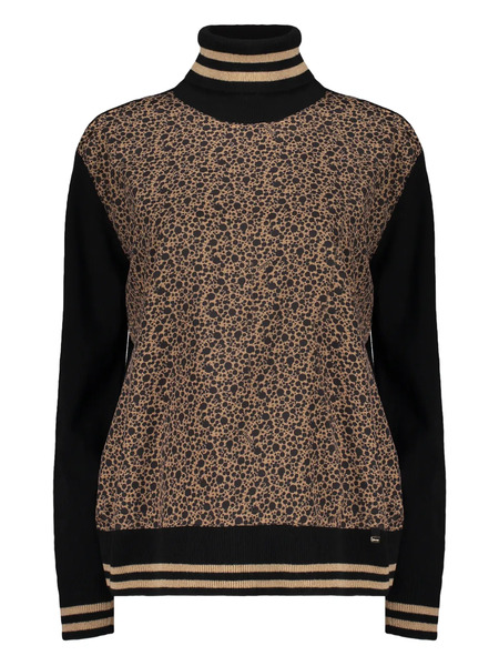  Herno Printed High-neck Sweater - Black 