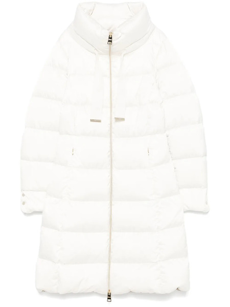  Herno Quilted Coat - White 