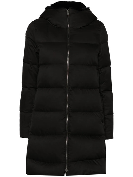  Herno Quilted Padded Coat - Black 