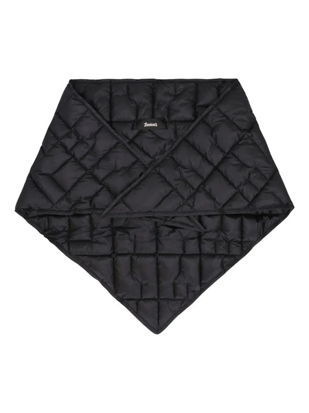  Herno Quilted Scarf - Black 